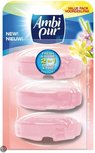 Ambi Pur Blossom Flowers - Navulling 3 x 55 ml - Toiletblok Ambi Pur Blossom Flowers - Navulling 3 x 55 ml - Toiletblok