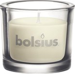 Bolsius Glas Chic kaars - Ivoor - 80/92 Bolsius Glas Chic kaars - Ivoor - 80/92