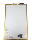 Memobord / Whiteboard MARINO - Weekplanner - Goud - 28 x 43.5 cm Memobord / Whiteboard MARINO - Weekplanner - Goud - 28 x 43.5 cm
