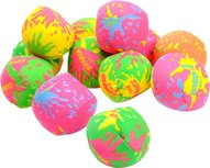 Splash Ballen - Multicolor - Kunststof - Set van 3 - Ø 8 cm Splash Ballen - Multicolor - Kunststof - Set van 3 - Ø 8 cm