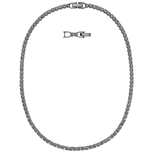 Swarovski Tennis All-Around ketting 5517113 - Zilver - 38 cm Swarovski Tennis All-Around ketting 5517113 - Zilver - 38 cm
