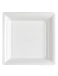 Sabert bord - Wit - Kunststof - 18 x 18 cm - Set van 6 - Vierkant Sabert bord - Wit - Kunststof - 18 x 18 cm - Set van 6 - Vierkant