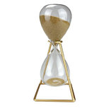 Zandloper JULIUS - Goud - Glas / Metaal - 9 x 9 x 20.5 cm Zandloper JULIUS - Goud - Glas / Metaal - 9 x 9 x 20.5 cm