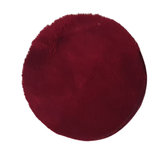 Bontkleedje CHEYENNE - Rood - Imitatiebont - Ø 35 cm Bontkleedje CHEYENNE - Rood - Imitatiebont - Ø 35 cm