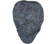 Zadelhoesje met relief - Zwart - Kunststof Zadelhoesje met relief - Zwart - Kunststof