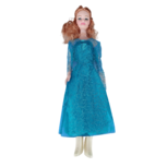 Prinsessen pop - Blauw - 55 cm Prinsessen pop - Blauw - 55 cm