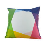 Dutch Decor sierkussenhoes CYNTHIA - Multicolor - blauw - 45 x 45 cm - Polyester - Vierkant Dutch Decor sierkussenhoes CYNTHIA - Multicolor - blauw - 45 x 45 cm - Polyester - Vierkant