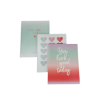 3-pak A5 schriften Little Diva - Multicolor - Gelinieerd 3-pak A5 schriften Little Diva - Multicolor - Gelinieerd
