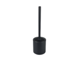 WC borstel + houder MYLAN - Zwart - RVS - Ø 10 x h 34 cm - Rond - Toiletborstel WC borstel + houder MYLAN - Zwart - RVS - Ø 10 x h 34 cm - Rond - Toiletborstel