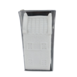 Kersthuisje Led - Wit - Kunststof - 5.5 x 5.5 x 13 cm Kersthuisje Led - Wit - Kunststof - 5.5 x 5.5 x 13 cm