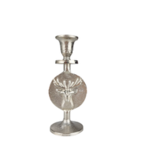Kandelaar JET - Zilver - Metaal - Ø 6.5 x 18.5 cm - Hert Kandelaar JET - Zilver - Metaal - Ø 6.5 x 18.5 cm - Hert
