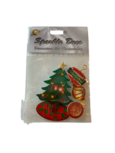 Sprankelende decoratie voor kerstkaarten - Multicolor - Papier / Foam - 10 x h 15 cm Sprankelende decoratie voor kerstkaarten - Multicolor - Papier / Foam - 10 x h 15 cm