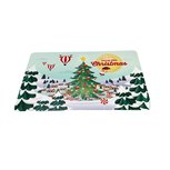 Placemat Kerst Winter Wonderland - Multicolor - Kunststof - 43 x 28 cm - Set van 4 Placemat Kerst Winter Wonderland - Multicolor - Kunststof - 43 x 28 cm - Set van 4