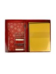 Maak je eigen kerstkaarten - Geschikt voor 6 kerstkaarten - Rode set Maak je eigen kerstkaarten - Geschikt voor 6 kerstkaarten - Rode set