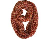Loop Sjaal RITA - Rood / Multicolor - Dames - Acryl / Polyester - Ronde sjaal Loop Sjaal RITA - Rood / Multicolor - Dames - Acryl / Polyester - Ronde sjaal