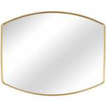Spiegel EMILIA - Goud - Metaal / Spiegelglas - 38 x 47 cm Spiegel EMILIA - Goud - Metaal / Spiegelglas - 38 x 47 cm