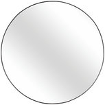 Spiegel FREDERIQUE - Zwart - Ø 35 cm - Rond Spiegel FREDERIQUE - Zwart - Ø 35 cm - Rond