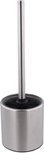 WC borstel + houder MYLAN - Zilver - RVS - Ø 10 x h 34 cm - Rond - Toiletborstel WC borstel + houder MYLAN - Zilver - RVS - Ø 10 x h 34 cm - Rond - Toiletborstel
