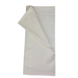 Tafelloper KIRSTEN - Wit - Katoen - 140 x 40 cm - Rechthoek Tafelloper KIRSTEN - Wit - Katoen - 140 x 40 cm - Rechthoek