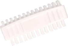 Witte nagelborstel tweezijdig bezet - Persoonlijke verzorging - Kunststof / kunstvezel Witte nagelborstel tweezijdig bezet - Persoonlijke verzorging - Kunststof / kunstvezel