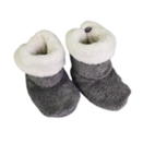 Pantoffel hoog model - Grijs / Wit - maat 33 / 34 Pantoffel hoog model - Grijs / Wit - maat 33 / 34