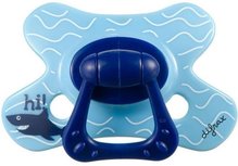Difrax Fopspeen Dental 6+ maanden - Blauw - Haai Difrax Fopspeen Dental 6+ maanden - Blauw - Haai