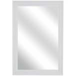 Spiegel HELENE - Wit - Glas / MDF - 38 x 56 x 1,8 cm Spiegel HELENE - Wit - Glas / MDF - 38 x 56 x 1,8 cm