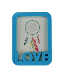 Fotolijst LOVE - Blauw - Kunststof - 13 x 18 cm Fotolijst LOVE - Blauw - Kunststof - 13 x 18 cm