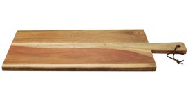 Dagelijkse Kost Snijplank - Serveerplank - Acaciahout - Met handvat - 50x20x1.5cm Dagelijkse Kost Snijplank - Serveerplank - Acaciahout - Met handvat - 50x20x1.5cm