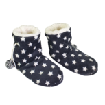 Pantoffels Hoog Model Sterretjes - Zwart - Maat 39 / 40 Pantoffels Hoog Model Sterretjes - Zwart - Maat 39 / 40