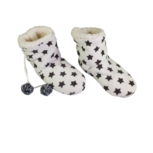Pantoffels Hoog Model Sterretjes - Wit - Maat 37 / 38 Pantoffels Hoog Model Sterretjes - Wit - Maat 37 / 38