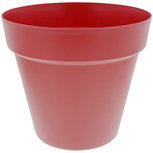Kunststof Bloempot PAULUS Groot - Bordeaux Rood - Kunststof - Ø 25 cm Kunststof Bloempot PAULUS Groot - Bordeaux Rood - Kunststof - Ø 25 cm