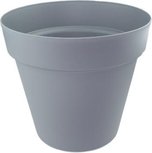 Kunststof Bloempot PAULUS Groot - Grijs - Kunststof - Ø25 cm Kunststof Bloempot PAULUS Groot - Grijs - Kunststof - Ø25 cm