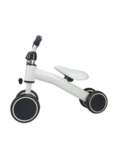 Loopfiets / Kinderfiets - BOOFFIES - Wit - Kunststof - 22 cm zithoogte Loopfiets / Kinderfiets - BOOFFIES - Wit - Kunststof - 22 cm zithoogte
