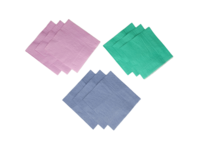 Servetten Diverse Kleuren - Blauw / Groen / Roze - Katoen - 33 x 33 cm - 3 laags - 24 stuks Servetten Diverse Kleuren - Blauw / Groen / Roze - Katoen - 33 x 33 cm - 3 laags - 24 stuks