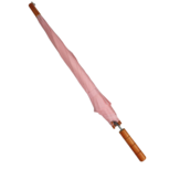 Paraplu EVELINE - Licht roze - Hout / Metaal / Polyester - l 67 cm Paraplu EVELINE - Licht roze - Hout / Metaal / Polyester - l 67 cm