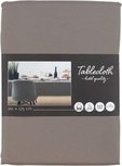 Tafelkleed ROWENA - Uni - Grijs - Polyester - 160 x 275 cm Tafelkleed ROWENA - Uni - Grijs - Polyester - 160 x 275 cm