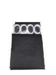 Douchegordijn - Zwart - Polyester - 180 x 200 cm Douchegordijn - Zwart - Polyester - 180 x 200 cm