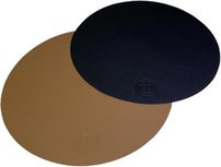 MasterChef Placemat Kunstleer - Dubbelzijdig Bruin / Zwart - Polyurethaan - 37 x 37 cm - Set Van 2 MasterChef Placemat Kunstleer - Dubbelzijdig Bruin / Zwart - Polyurethaan - 37 x 37 cm - Set Van 2
