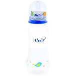 Alvar Babyfles - Blauw / Transparant - Kunststof - 250 ml - Ø 6 x 19,5 cm - 4m + Alvar Babyfles - Blauw / Transparant - Kunststof - 250 ml - Ø 6 x 19,5 cm - 4m +