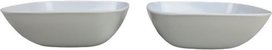 Home+ Kommen - Grijs - Melamine - Ø 15 cm - Set van 2 Home+ Kommen - Grijs - Melamine - Ø 15 cm - Set van 2
