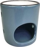 Geurbrander - Blauw - Keramiek - Ø 9.5 x h 10.5 cm Geurbrander - Blauw - Keramiek - Ø 9.5 x h 10.5 cm