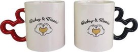 Disney Mickey & Minnie Mouse Mok Set - Mr en Mrs - Multicolor - 15 x 10 x 9 cm Disney Mickey & Minnie Mouse Mok Set - Mr en Mrs - Multicolor - 15 x 10 x 9 cm