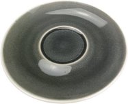 Schotels met witte rand CATHARINA - Grijs / Wit - Keramiek - Ø14,5 cm - Set van 4 Schotels met witte rand CATHARINA - Grijs / Wit - Keramiek - Ø14,5 cm - Set van 4