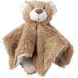 Pluche knuffeldoekje - Beer TODDY - Bruin - 23 cm Pluche knuffeldoekje - Beer TODDY - Bruin - 23 cm