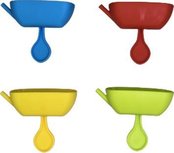 IJslolliehouder / IJsjeshouder - Multicolor - Kunststof - Set van 4 - Dripsip IJslolliehouder / IJsjeshouder - Multicolor - Kunststof - Set van 4 - Dripsip