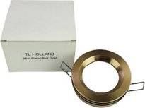 Lampen spotje / Inbouwspots rond - MINI PISTON - Mat goud - Metaal - Max 50 W - Buiten - Set van 9 Lampen spotje / Inbouwspots rond - MINI PISTON - Mat goud - Metaal - Max 50 W - Buiten - Set van 9