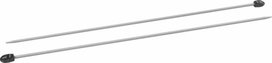 Breinaalden - Grijs - 40cm- 4mm Breinaalden - Grijs - 40cm- 4mm