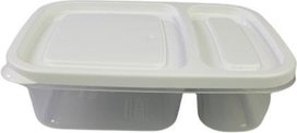 Food Box Smart - Plastic - Wit - Set van 2 Food Box Smart - Plastic - Wit - Set van 2