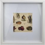 Fotolijst SANDRA - Wit - Hout - 30 x 30 cm Fotolijst SANDRA - Wit - Hout - 30 x 30 cm